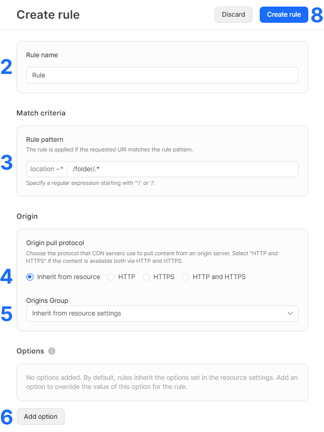 Rules. Create and set up a rule