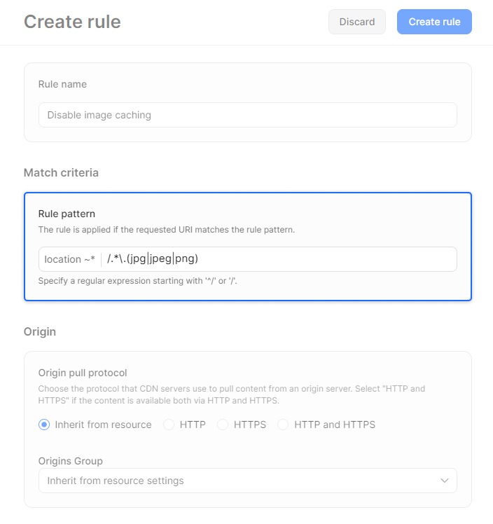 Rules. Create and set up a rule